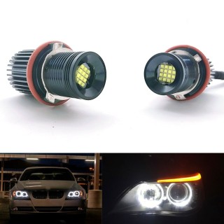 Диодни LED крушки за Ангелски очи Angel Eyes 160W BMW бяла светлина
